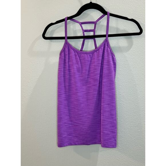 Roxy Purple Tanktop for Women with Built In Sports Bra Sz S - Picture 1 of 3